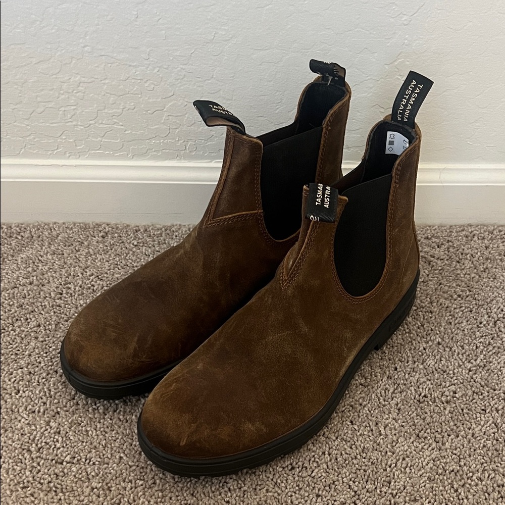NEW Blundstone Men's vintage style Dark Brown Leather Boots size 11 (US size12)
